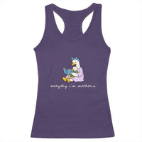 Everyday I'm Motherin Racerback Tank Top Funny Goose Mom Mother Day Gifts