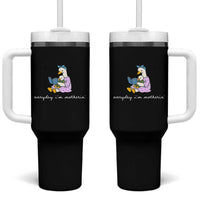 Everyday I'm Motherin Tumbler With Handle Funny Goose Mom Mother Day Gifts