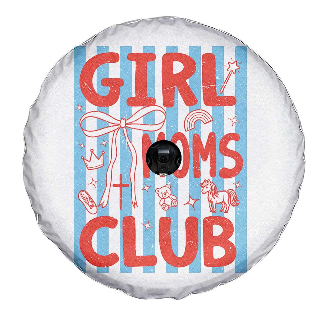 Girl Mom Club Spare Tire Cover Pregnancy Announcement First Time Mother's Day