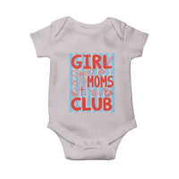 Girl Mom Club Baby Onesie Pregnancy Announcement First Time Mother's Day