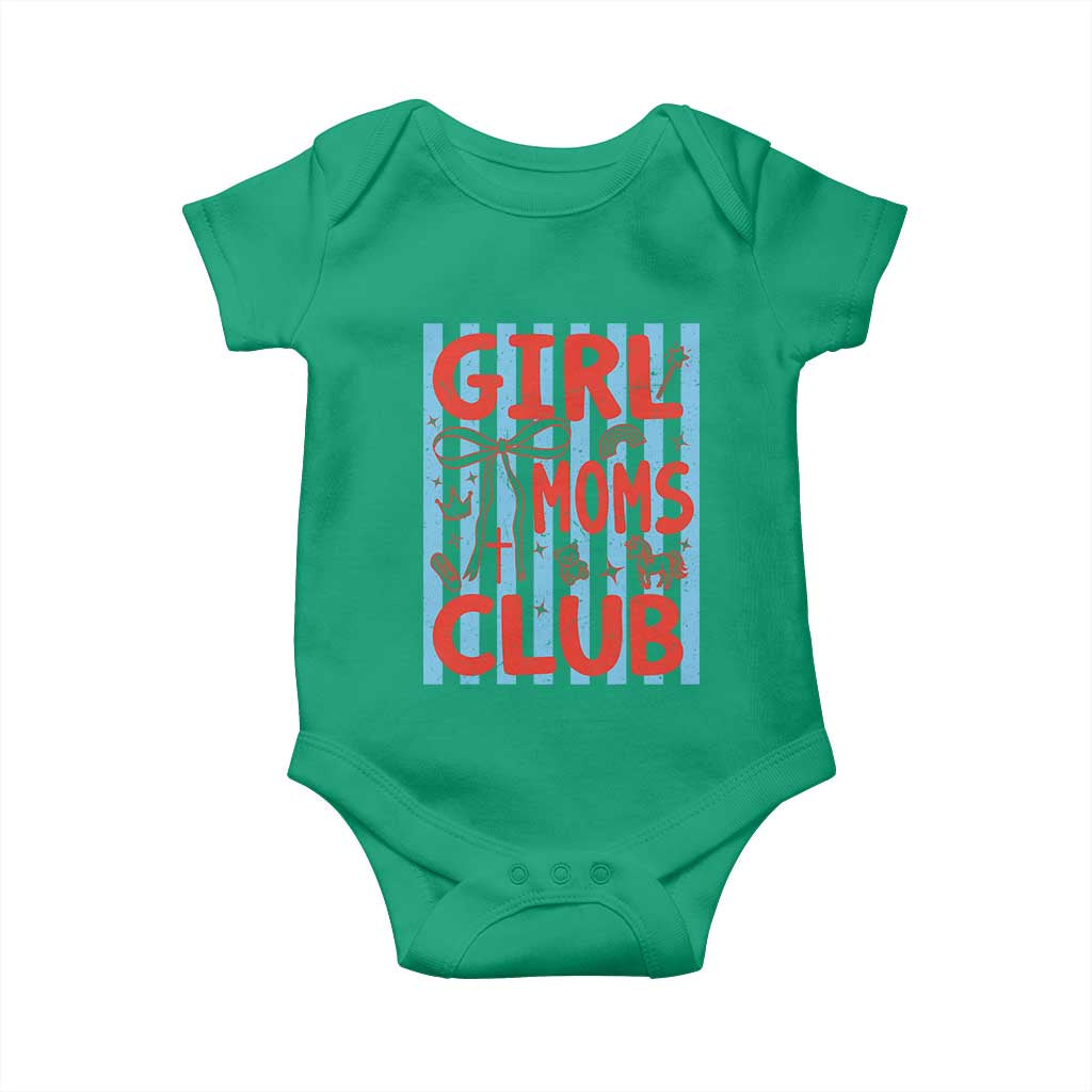 Girl Mom Club Baby Onesie Pregnancy Announcement First Time Mother's Day