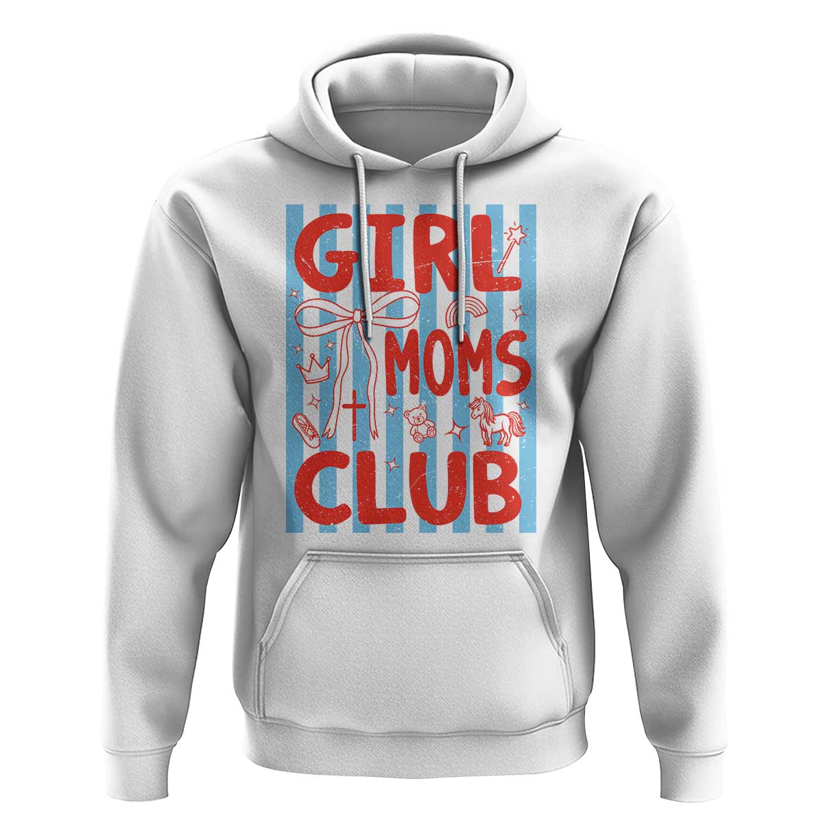 Girl Mom Club Hoodie Pregnancy Announcement First Time Mother's Day