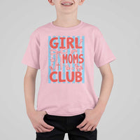 Girl Mom Club T Shirt For Kid Pregnancy Announcement First Time Mother's Day