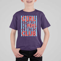 Girl Mom Club T Shirt For Kid Pregnancy Announcement First Time Mother's Day