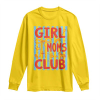 Girl Mom Club Long Sleeve Shirt Pregnancy Announcement First Time Mother's Day