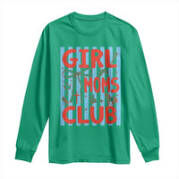 Girl Mom Club Long Sleeve Shirt Pregnancy Announcement First Time Mother's Day
