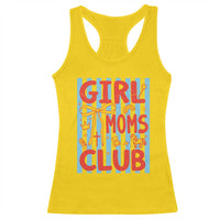 Girl Mom Club Racerback Tank Top Pregnancy Announcement First Time Mother's Day