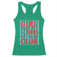Girl Mom Club Racerback Tank Top Pregnancy Announcement First Time Mother's Day