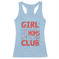 Girl Mom Club Racerback Tank Top Pregnancy Announcement First Time Mother's Day