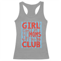 Girl Mom Club Racerback Tank Top Pregnancy Announcement First Time Mother's Day