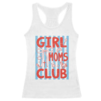 Girl Mom Club Racerback Tank Top Pregnancy Announcement First Time Mother's Day