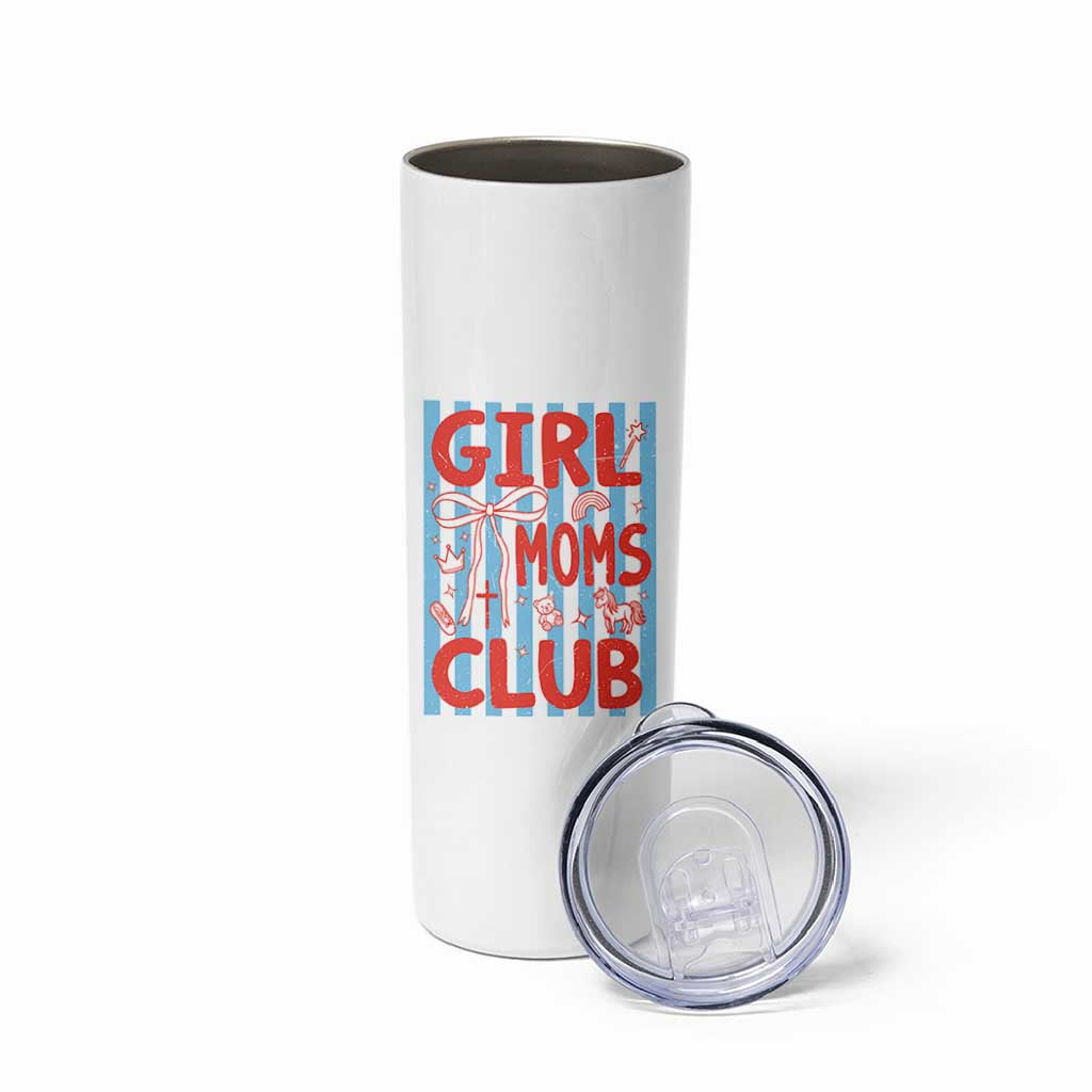 Girl Mom Club Skinny Tumbler Pregnancy Announcement First Time Mother's Day