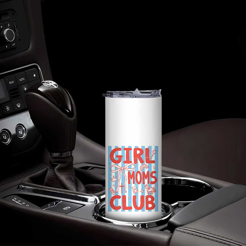 Girl Mom Club Skinny Tumbler Pregnancy Announcement First Time Mother's Day
