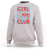 Girl Mom Club Sweatshirt Pregnancy Announcement First Time Mother's Day