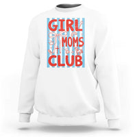 Girl Mom Club Sweatshirt Pregnancy Announcement First Time Mother's Day