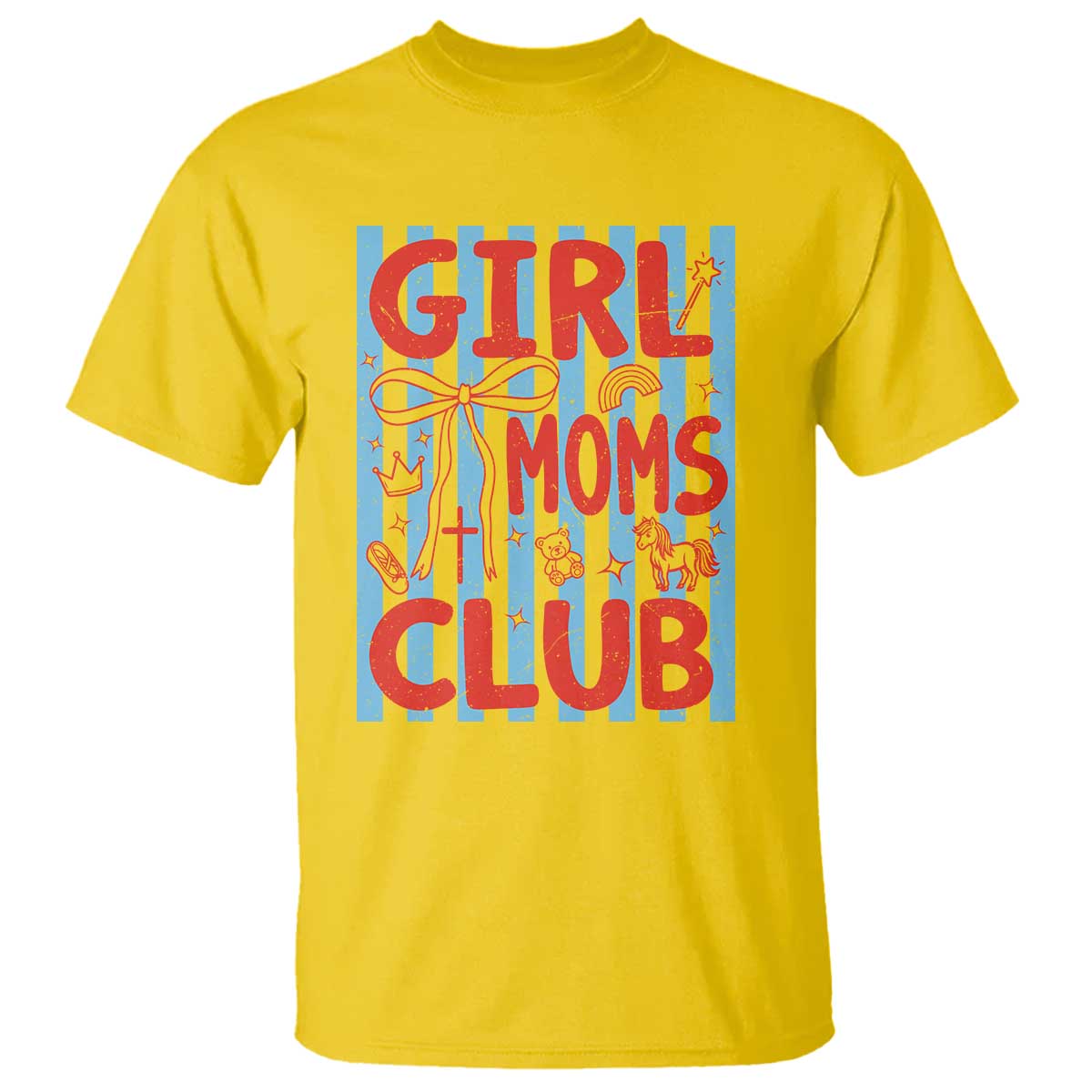 Girl Mom Club T Shirt Pregnancy Announcement First Time Mother's Day