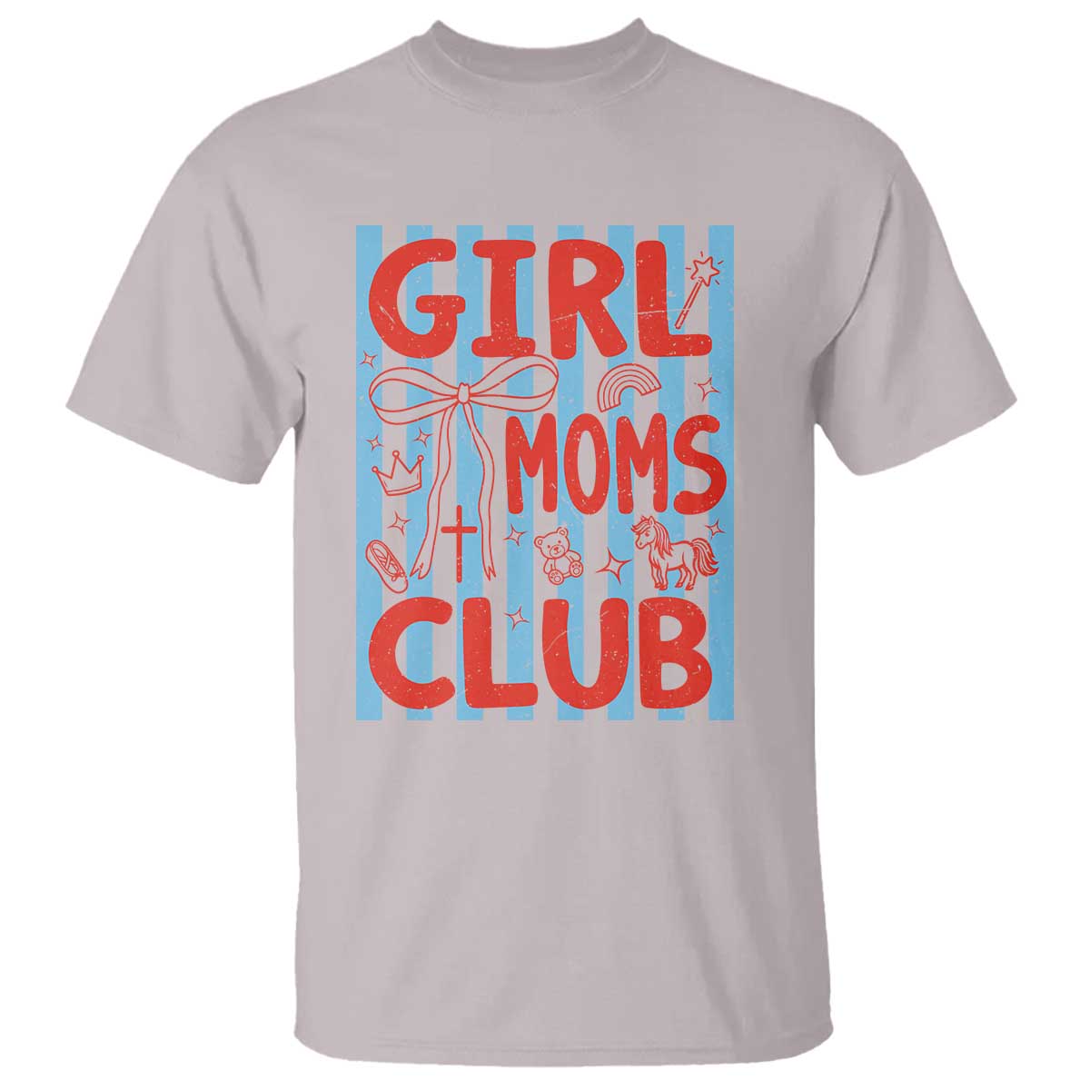 Girl Mom Club T Shirt Pregnancy Announcement First Time Mother's Day