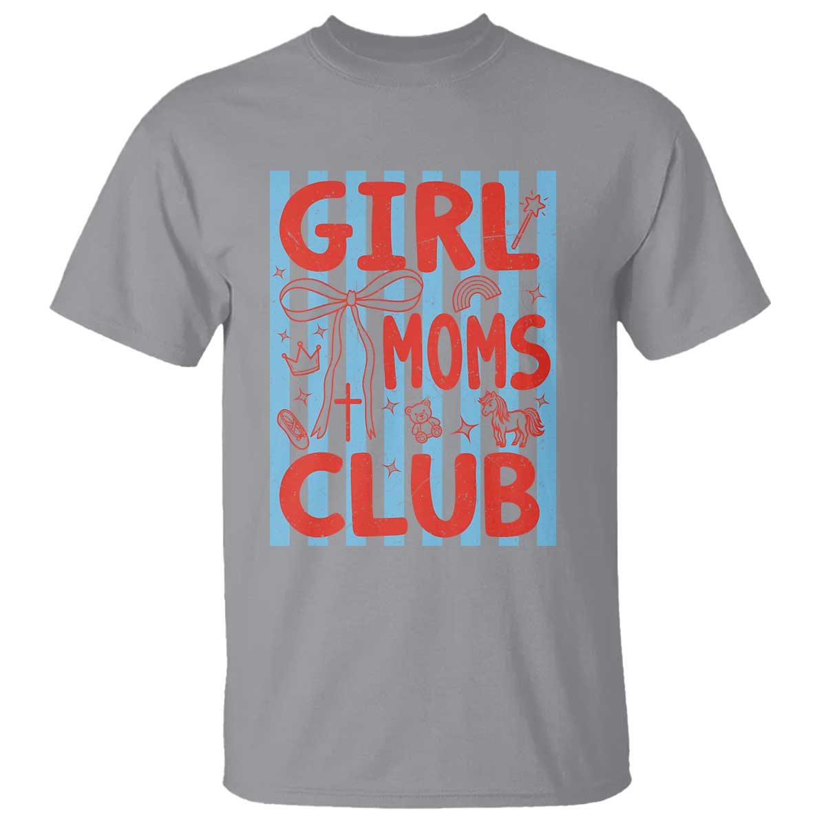 Girl Mom Club T Shirt Pregnancy Announcement First Time Mother's Day