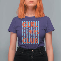 Girl Mom Club T Shirt For Women Pregnancy Announcement First Time Mother's Day
