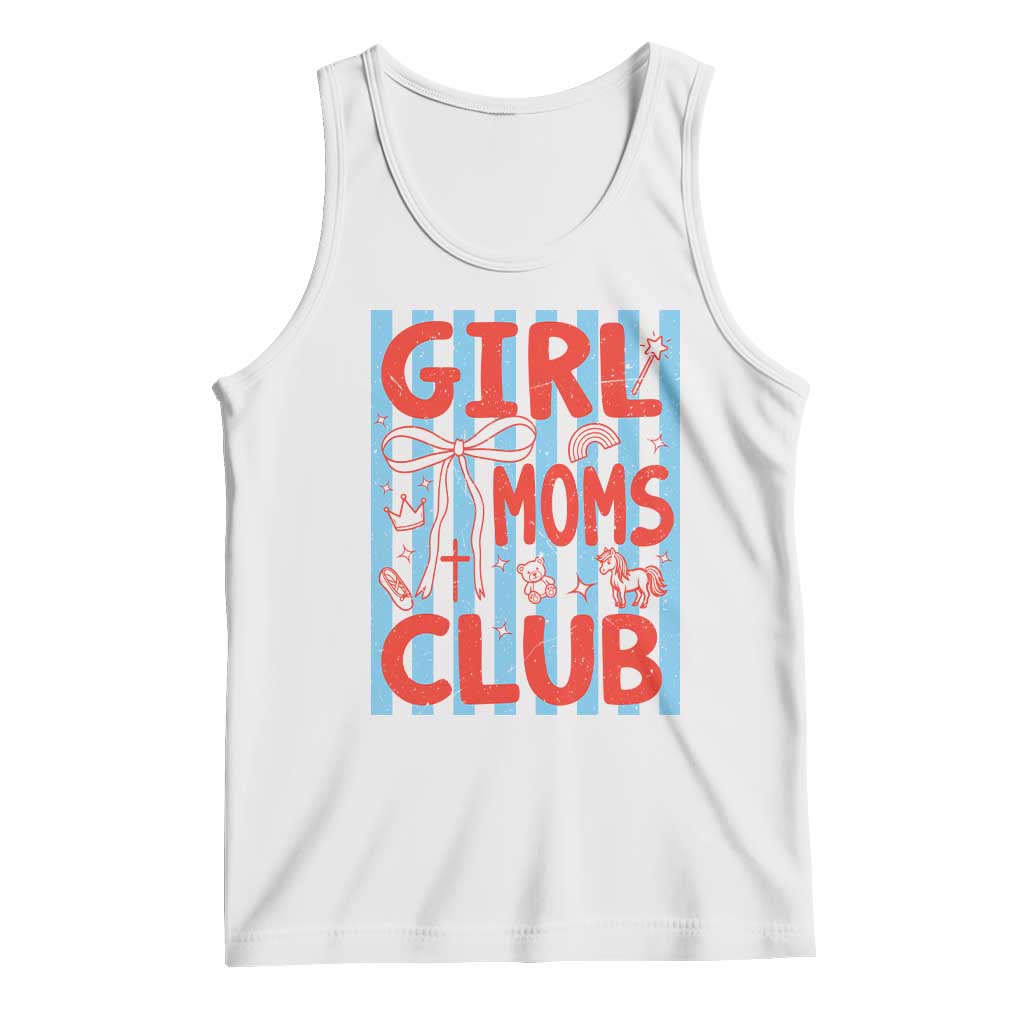 Girl Mom Club Tank Top Pregnancy Announcement First Time Mother's Day