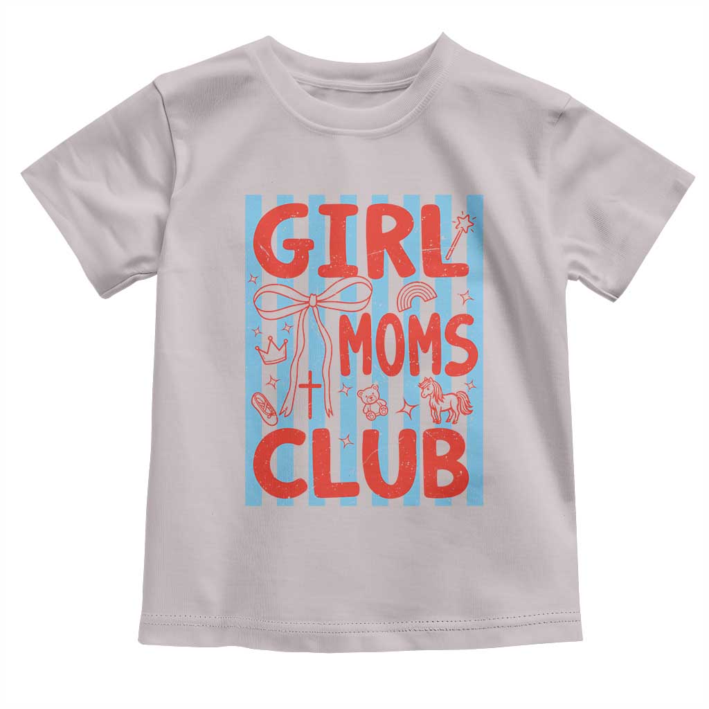 Girl Mom Club Toddler T Shirt Pregnancy Announcement First Time Mother's Day