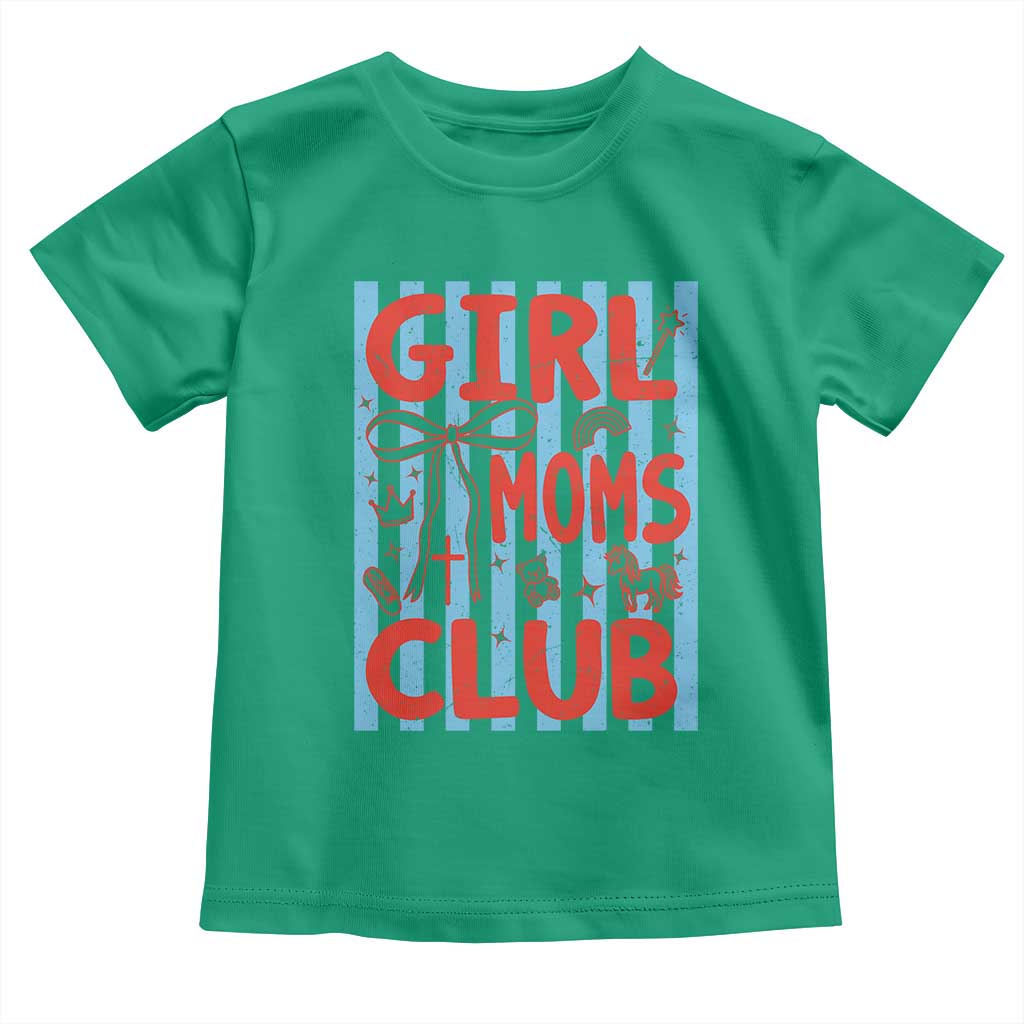 Girl Mom Club Toddler T Shirt Pregnancy Announcement First Time Mother's Day