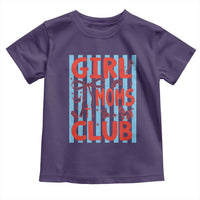 Girl Mom Club Toddler T Shirt Pregnancy Announcement First Time Mother's Day