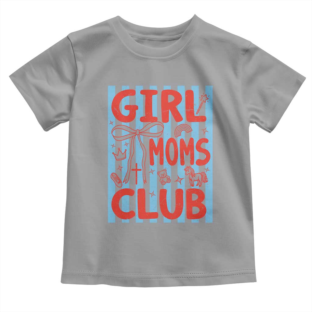 Girl Mom Club Toddler T Shirt Pregnancy Announcement First Time Mother's Day