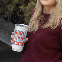 Girl Mom Club Tumbler Cup Pregnancy Announcement First Time Mother's Day