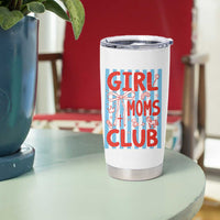 Girl Mom Club Tumbler Cup Pregnancy Announcement First Time Mother's Day
