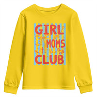 Girl Mom Club Youth Sweatshirt Pregnancy Announcement First Time Mother's Day