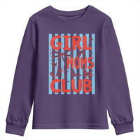 Girl Mom Club Youth Sweatshirt Pregnancy Announcement First Time Mother's Day