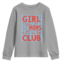 Girl Mom Club Youth Sweatshirt Pregnancy Announcement First Time Mother's Day