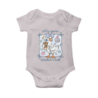 Silly Goose Teacher Club Baby Onesie Funny Back to School First Day