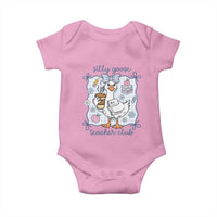 Silly Goose Teacher Club Baby Onesie Funny Back to School First Day