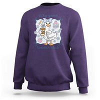 Silly Goose Teacher Club Sweatshirt Funny Back to School First Day