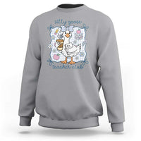 Silly Goose Teacher Club Sweatshirt Funny Back to School First Day