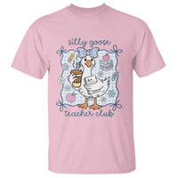 Silly Goose Teacher Club T Shirt Funny Back to School First Day