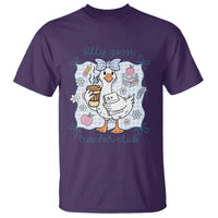 Silly Goose Teacher Club T Shirt Funny Back to School First Day