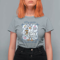 Silly Goose Teacher Club T Shirt For Women Funny Back to School First Day