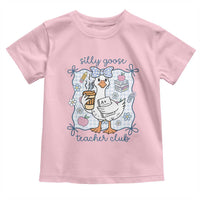 Silly Goose Teacher Club Toddler T Shirt Funny Back to School First Day