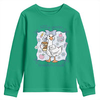 Silly Goose Teacher Club Youth Sweatshirt Funny Back to School First Day