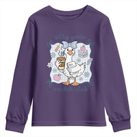 Silly Goose Teacher Club Youth Sweatshirt Funny Back to School First Day