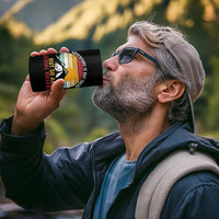 Adventure is Out There But So Are Serial Killers 4 in 1 Can Cooler Tumbler Funny Camping Nature Lover Gift