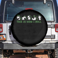 This Is How I Roll Spare Tire Cover Cute Bear Panda Lover - Wonder Print Shop
