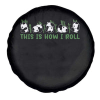 This Is How I Roll Spare Tire Cover Cute Bear Panda Lover - Wonder Print Shop
