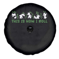 This Is How I Roll Spare Tire Cover Cute Bear Panda Lover - Wonder Print Shop