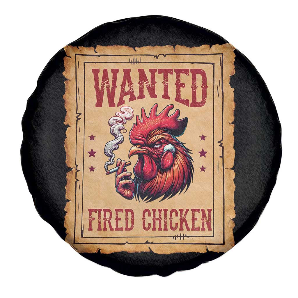 Funny Weed Lover Cannabis 420 Spare Tire Cover Fried Chicken - Wonder Print Shop