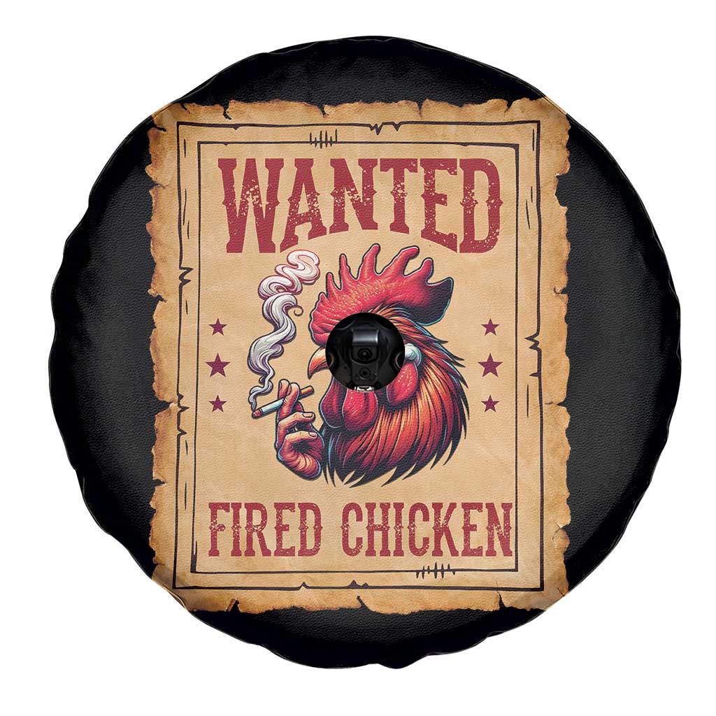 Funny Weed Lover Cannabis 420 Spare Tire Cover Fried Chicken - Wonder Print Shop