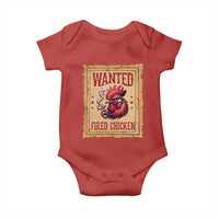 Funny Weed Lover Cannabis 420 Baby Onesie Fried Chicken - Wonder Print Shop